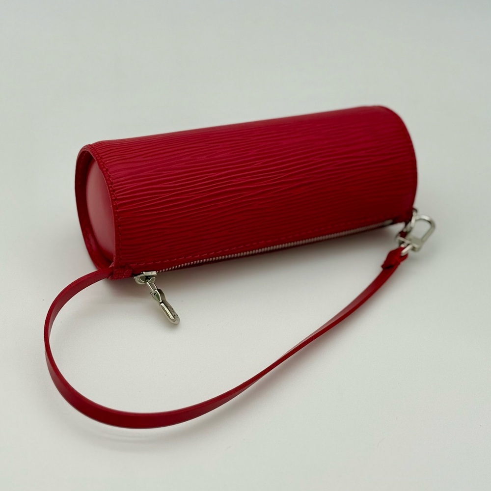 Louis Vuitton Castilian Red Epi Pochette - Picture 15 of 15
